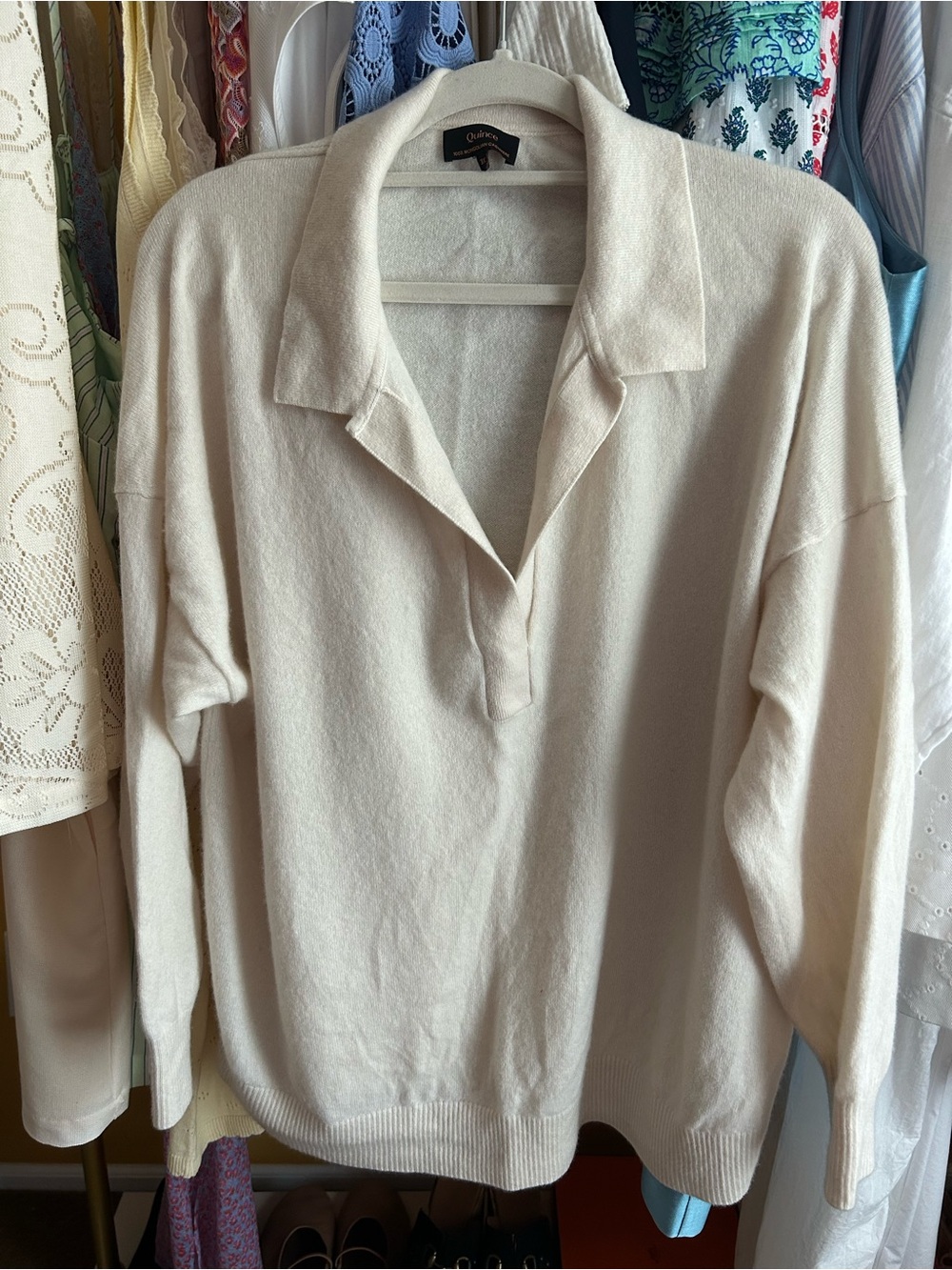 New Quince Mongolian cashmere sweater 3X